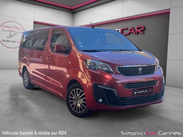 Peugeot traveller long bluehdi 120ch ss bvm6 active occasion cannes (06) simplicicar simplicibike france