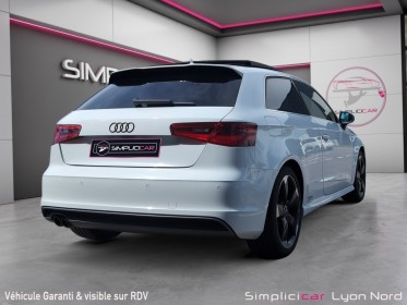 Audi a3 a3 2.0 tdi 150 s line s tronic 6 - toit ouvrant - suivi complet garantie 12 mois occasion simplicicar lyon nord ...