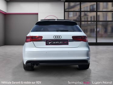 Audi a3 a3 2.0 tdi 150 s line s tronic 6 - toit ouvrant - suivi complet garantie 12 mois occasion simplicicar lyon nord ...