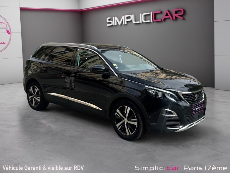 Peugeot 5008 1.6 bluehdi 120ch ss bvm6 allure/ camera de recul / 7 places / bluethooth occasion paris 17ème (75)(porte...