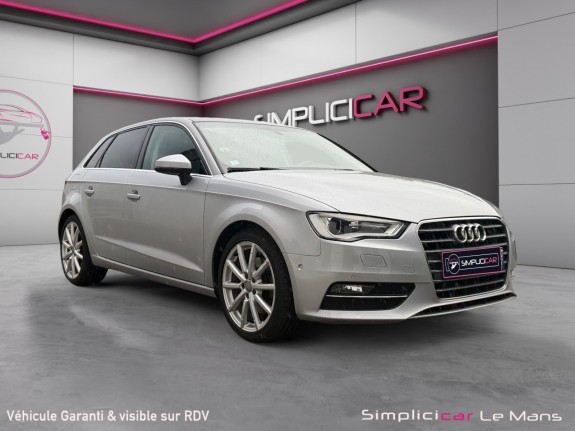 Audi a3 sportback 2.0 tdi 184 advanced toit ouvrant garantie 12 mois occasion simplicicar le mans simplicicar simplicibike...