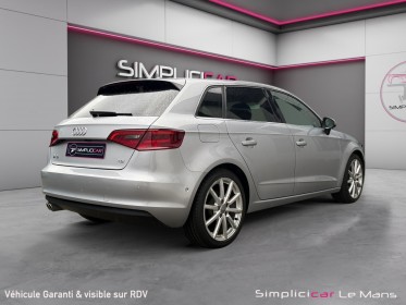 Audi a3 sportback 2.0 tdi 184 advanced toit ouvrant garantie 12 mois occasion simplicicar le mans simplicicar simplicibike...