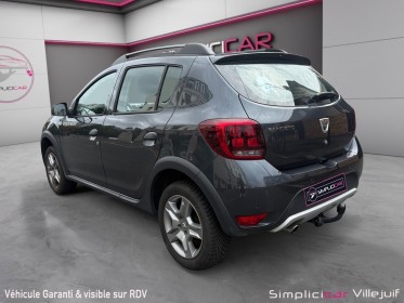 Dacia sandero tce 90 ch stepway radar recul, attelage, accoudoir, bluetooth, garantie 12 mois occasion simplicicar villejuif ...
