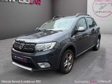 Dacia sandero tce 90 ch stepway radar recul, attelage, accoudoir, bluetooth, garantie 12 mois occasion simplicicar villejuif ...