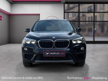 Bmw x1 f48 sdrive 16d 116 ch lounge toit ouvrant caméra de recul radar av ar garantie 12 mois occasion simplicicar poitiers...
