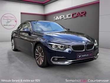 Bmw serie 4 cabriolet f33 lci 420d 190 ch luxury occasion paris 17ème (75)(porte maillot) simplicicar simplicibike france