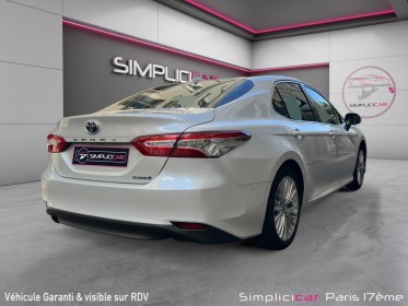 Toyota camry hybride 218ch 2wd design-garantie 12 mois-camÉra de recul-siÈge Électrique occasion paris 17ème (75)(porte...
