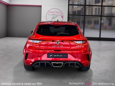 Renault megane iv berline tce 300 edc rs trophy rouge lucifer - camera - keyless go - bose - int ambiance led - sieges......