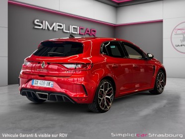 Renault megane iv berline tce 300 edc rs trophy rouge lucifer - camera - keyless go - bose - int ambiance led - sieges......