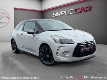 Ds ds 3 bluehdi 120 ss bvm6 sport chic garantie 12 mois distribution faite caméra de recul pack hi-fi radar arrière...