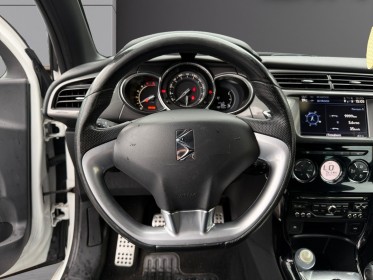 Ds ds 3 bluehdi 120 ss bvm6 sport chic garantie 12 mois distribution faite caméra de recul pack hi-fi radar arrière...