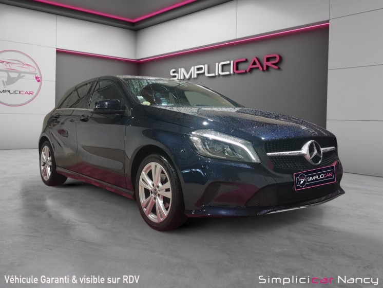 Mercedes classe a 180d 7g-dct finition sensation origine france 100% mercedes garantie 12 mois occasion simplicicar nancy...