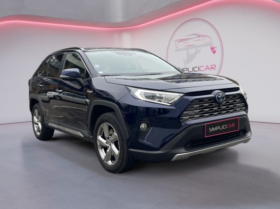 Toyota rav4 hybride my21 - 222 ch awd-i lounge - toit ouvrant panoramique - entretien exclusif toyota occasion simplicicar...