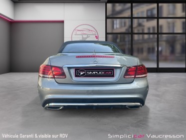 Mercedes classe e cabriolet 220. blue tec executive a. occasion simplicicar vaucresson simplicicar simplicibike france