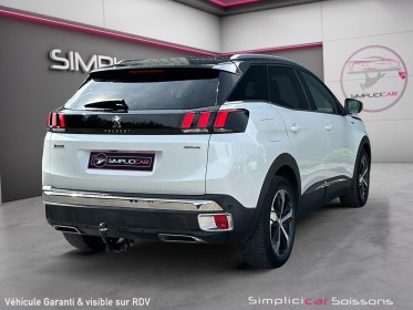 Peugeot 3008 1.6 bluehdi 120ch eat6 gt line - suivi peugeot/caméra/carplay/attelage - garantie 12 mois occasion simplicicar...