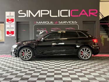 Audi a3 sportback 35 tdi 150 s tronic 7 design luxe pack s line ext garantie 12 mois occasion  simplicicar aix les bains...