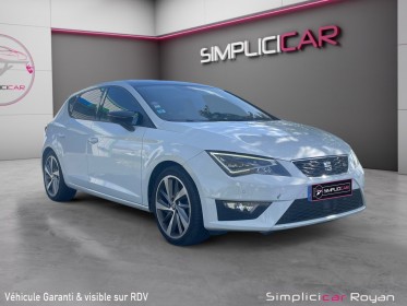Seat leon 1.8 tfsi 180 ch fr pack aéro dsg 7 rapports / entretien complet à jour / garantie 12 mois occasion simplicicar...