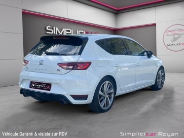 Seat leon 1.8 tfsi 180 ch fr pack aéro dsg 7 rapports / entretien complet à jour / garantie 12 mois occasion simplicicar...