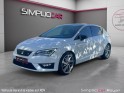 Seat leon 1.8 tfsi 180 ch fr pack aéro dsg 7 rapports / entretien complet à jour / garantie 12 mois occasion simplicicar...