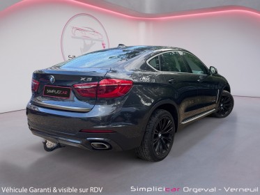 Bmw x6 f16 xdrive40d 313 ch m sport toit ouvrant--- occasion simplicicar orgeval  simplicicar simplicibike france