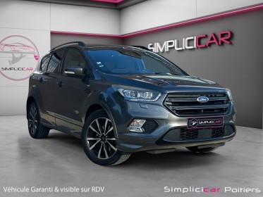 Ford kuga 2.0 tdci 150 ss 4x4 powershift st-line carplay sièges chauffants toit ouvrant panoramique garantie 12 mois...