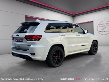 Jeep grand cherokee v8 6.4 hemi 468 bva srt harman kardon toit ouvrant garantie 12 mois occasion simplicicar toulouse sud...