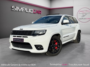 Jeep grand cherokee v8 6.4 hemi 468 bva srt harman kardon toit ouvrant garantie 12 mois occasion simplicicar toulouse sud...