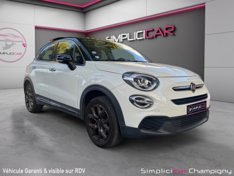 Fiat 500x my19 1.3 firefly turbo t4 150 ch dct 120th - toit ouvrant - caméra de recul - carplay occasion champigny-sur-marne...