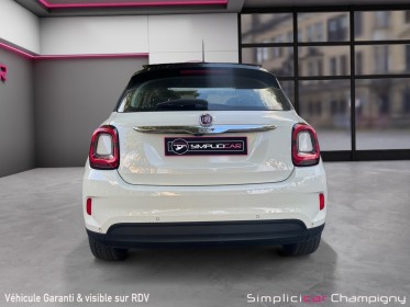 Fiat 500x my19 1.3 firefly turbo t4 150 ch dct 120th - toit ouvrant - caméra de recul - carplay occasion champigny-sur-marne...
