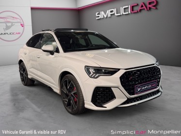 Audi rs q3 sportback 2.5 tfsi 400ch s tronic 7 toit ouvrant volant alcantara occasion montpellier (34) simplicicar...