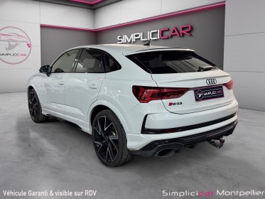 Audi rs q3 sportback 2.5 tfsi 400ch s tronic 7 toit ouvrant volant alcantara occasion montpellier (34) simplicicar...