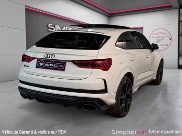 Audi rs q3 sportback 2.5 tfsi 400ch s tronic 7 toit ouvrant volant alcantara occasion montpellier (34) simplicicar...