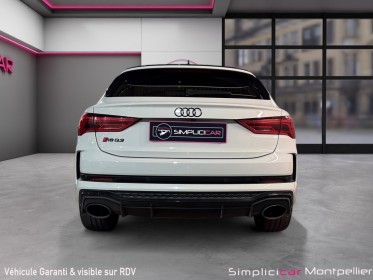Audi rs q3 sportback 2.5 tfsi 400ch s tronic 7 toit ouvrant volant alcantara occasion montpellier (34) simplicicar...