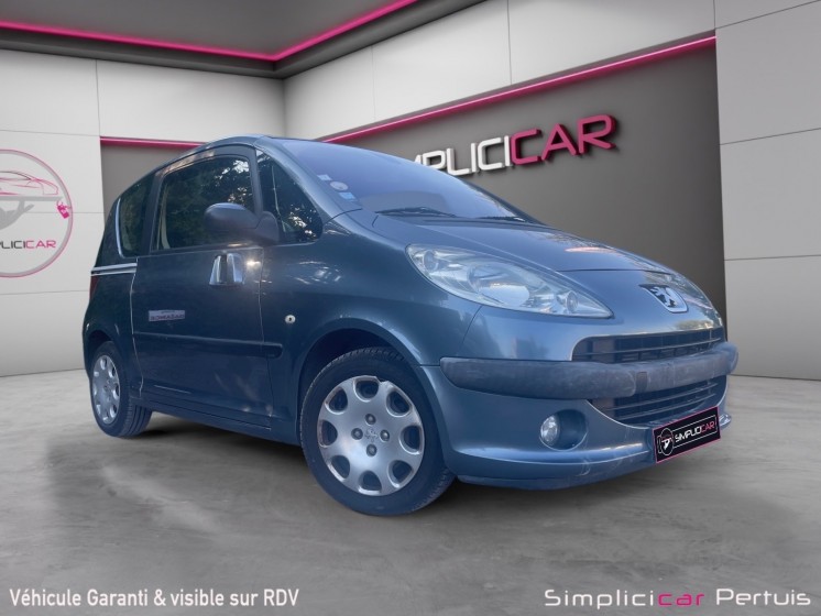 Peugeot 1007 1.4 hdi vitamine occasion simplicicar pertuis  simplicicar simplicibike france