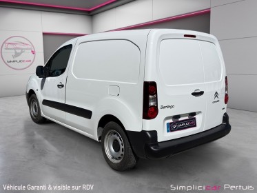 Citroen berlingo fourgon hdi 100 3 places occasion simplicicar pertuis  simplicicar simplicibike france