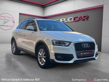 Audi q3 q3 2.0 tdi 177 ch quattro ambiente s tronic 7 occasion cannes (06) simplicicar simplicibike france