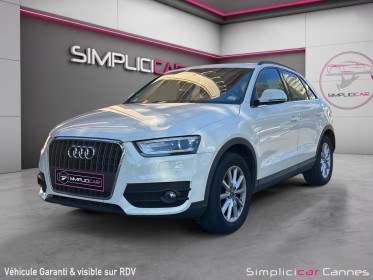 Audi q3 q3 2.0 tdi 177 ch quattro ambiente s tronic 7 occasion cannes (06) simplicicar simplicibike france