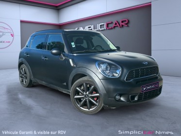 Mini countryman r60 cooper sd 143 ch all4 noir mat - garantie 12 mois occasion simplicicar nimes - rb auto simplicicar...