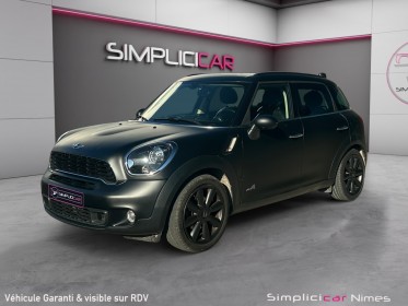 Mini countryman r60 cooper sd 143 ch all4 noir mat - garantie 12 mois occasion simplicicar nimes - rb auto simplicicar...