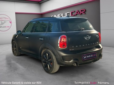 Mini countryman r60 cooper sd 143 ch all4 noir mat - garantie 12 mois occasion simplicicar nimes - rb auto simplicicar...