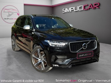 Volvo xc90 r-design d5 awd  235 ch 7 place carplay / siege chauffant / toit ouvrant occasion simplicicar orgeval  simplicicar...