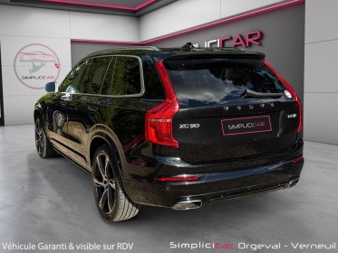 Volvo xc90 r-design d5 awd  235 ch 7 place carplay / siege chauffant / toit ouvrant occasion simplicicar orgeval  simplicicar...