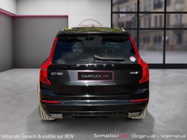 Volvo xc90 r-design d5 awd  235 ch 7 place carplay / siege chauffant / toit ouvrant occasion simplicicar orgeval  simplicicar...