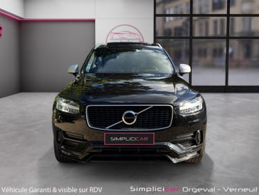 Volvo xc90 r-design d5 awd  235 ch 7 place carplay / siege chauffant / toit ouvrant occasion simplicicar orgeval  simplicicar...