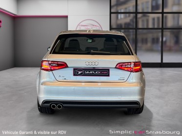 Audi a3 sportback 2.0 tdi 184 s line quattro s tronic 6 park assist - camera - sieges elec/chauffants - acc occasion...