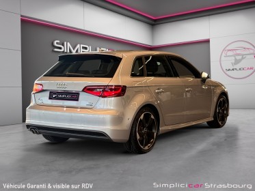 Audi a3 sportback 2.0 tdi 184 s line quattro s tronic 6 park assist - camera - sieges elec/chauffants - acc occasion...