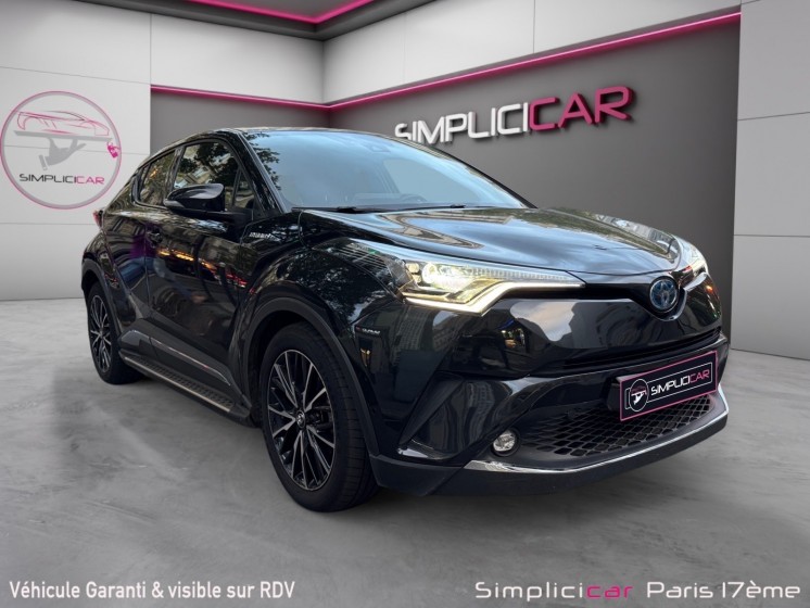 Toyota c-hr hybride rc18 122h distinctive / camera de recul / intérieur cuir / garantie  12 mois / entretien toyota occasion...