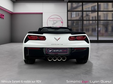 Chevrolet corvette cabriolet 6.2 v8 466 ch stingray - garantie 12 mois occasion simplicicar lyon ouest simplicicar...