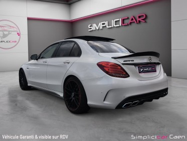 Mercedes classe c 63s amg edition 1 v8 bi-turbo 510 ch garantie 12 mois occasion simplicicar caen  simplicicar simplicibike...