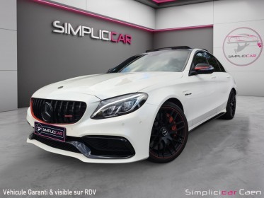Mercedes classe c 63s amg edition 1 v8 bi-turbo 510 ch garantie 12 mois occasion simplicicar caen  simplicicar simplicibike...
